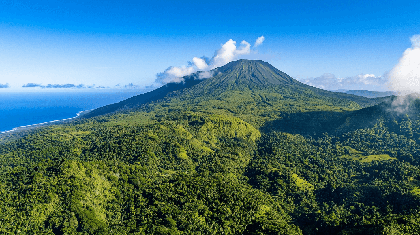 Montagne Pelée drone