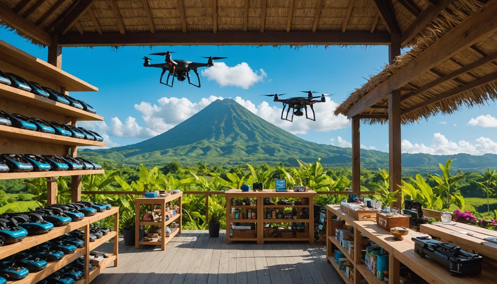acheter des drones localement compte