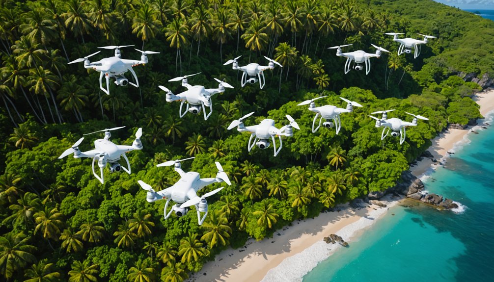 marques de drones en Martinique