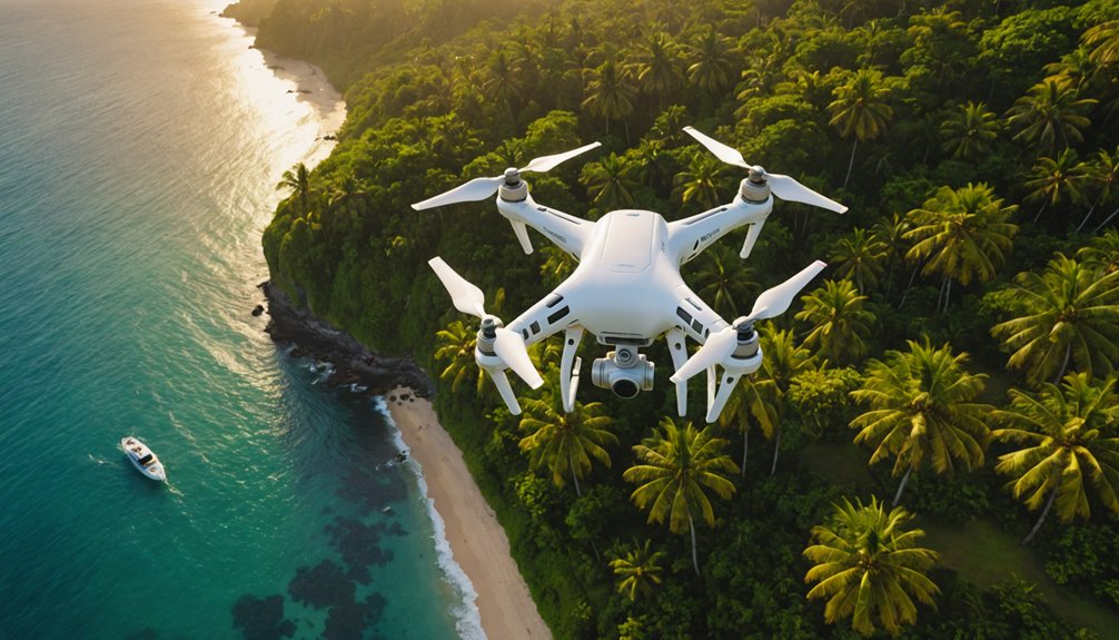 frais d'utilisation commerciale des drones