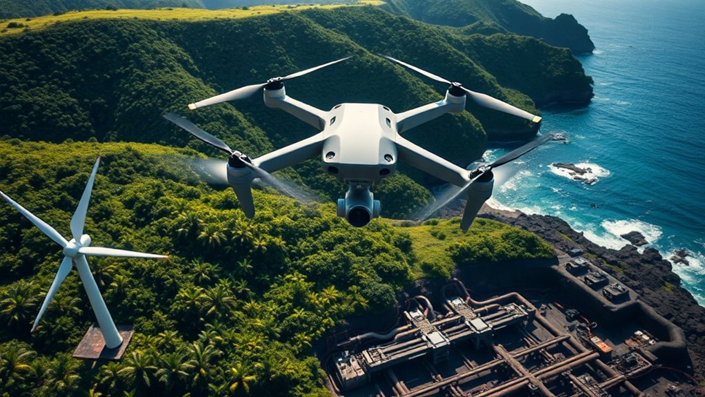 Les inspections par drone améliorent la sécurité