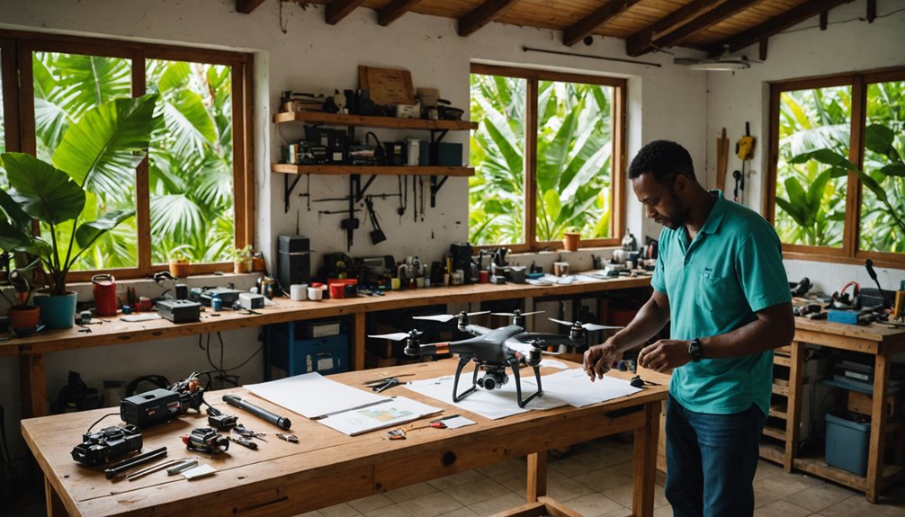 meilleures pratiques pour la maintenance des drones