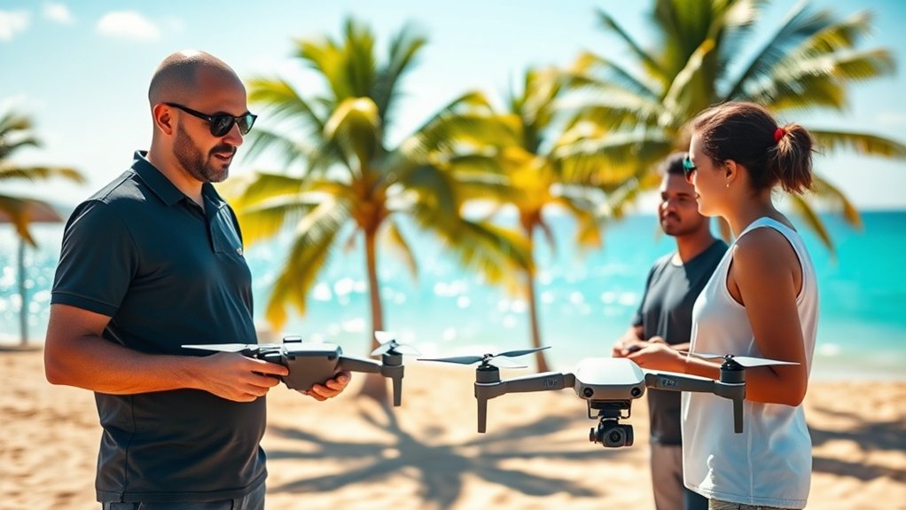 programme de formation de pilote de drone