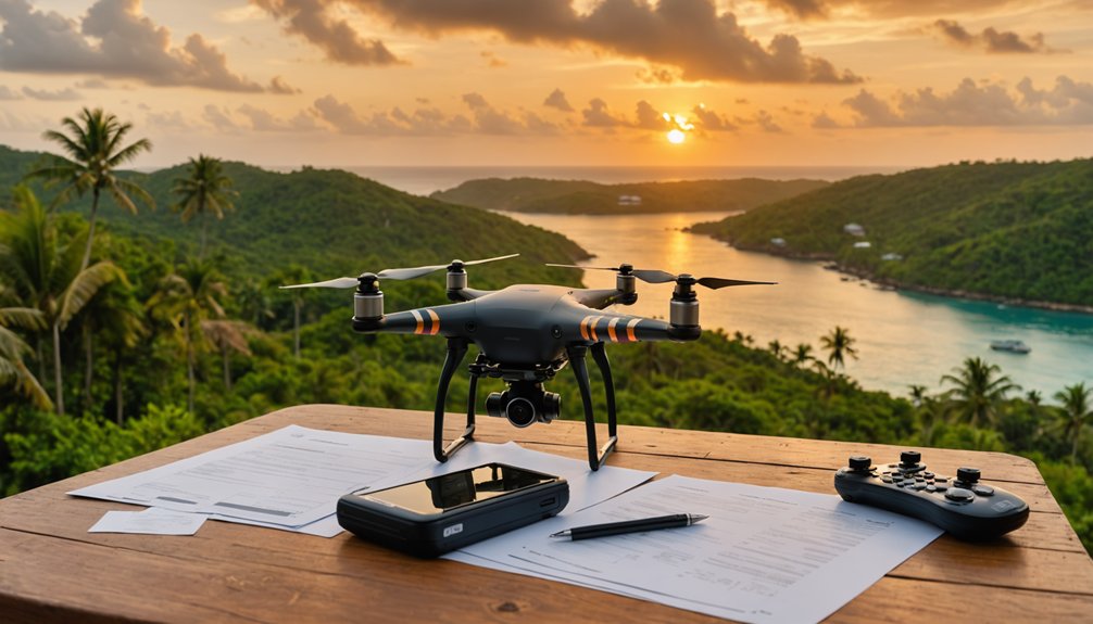 exigences et frais d'enregistrement des drones