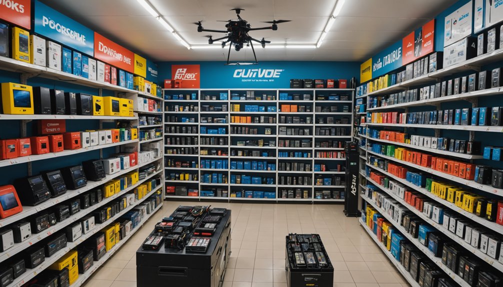 magasins d'électronique pour drones