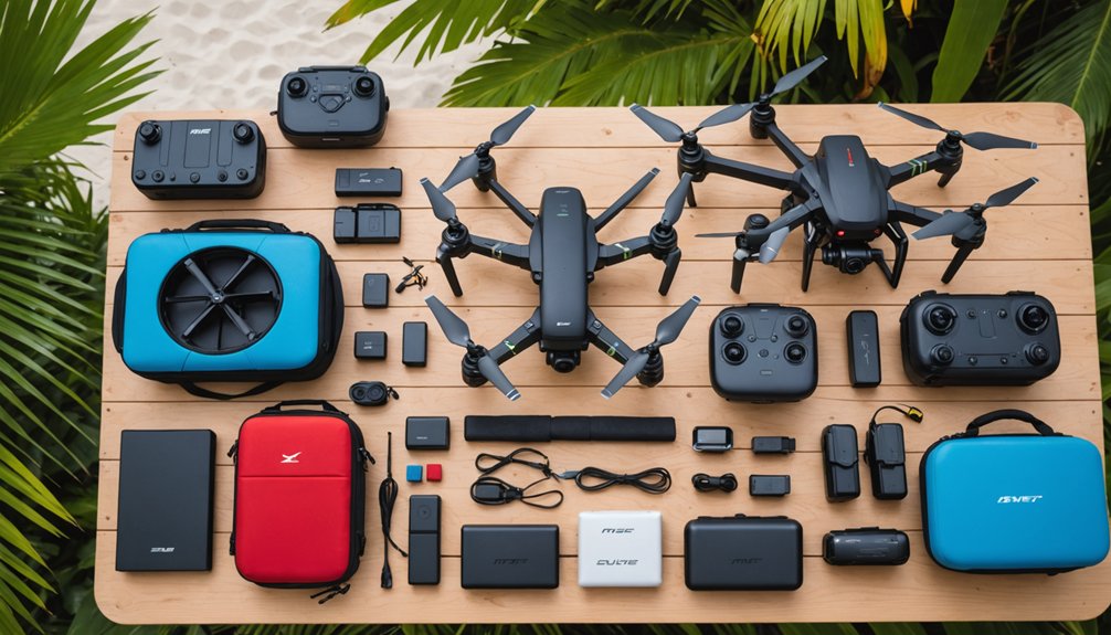 accessoires essentiels pour le vol de drones