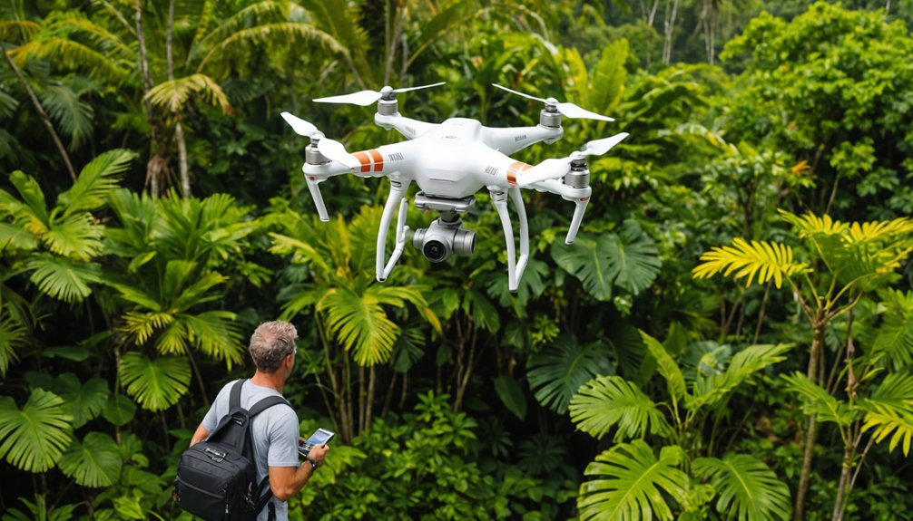 services experts d'entretien de drones