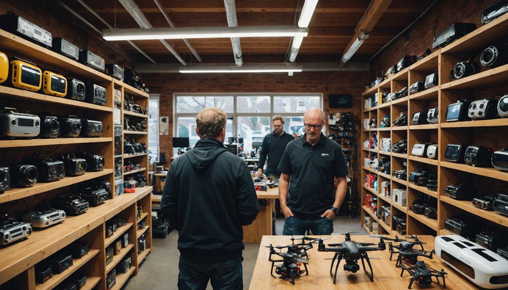 services de réparation de drones FPV