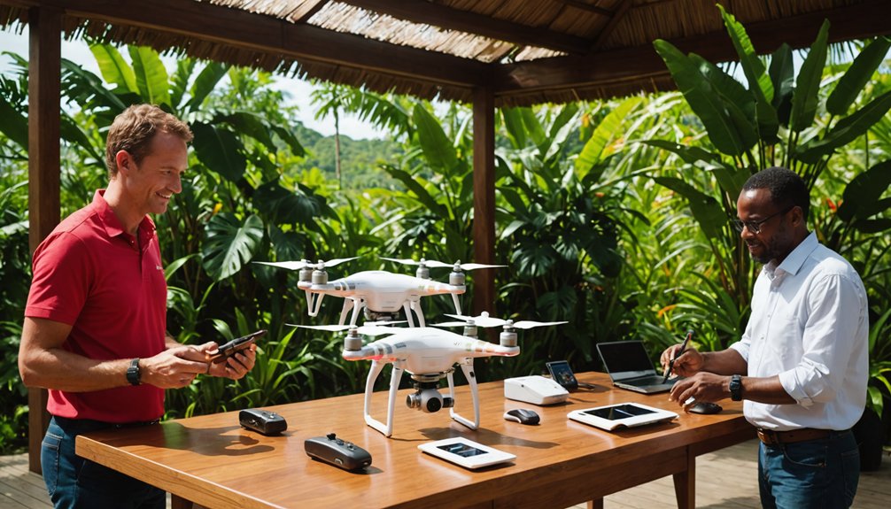 réseau local d'approvisionnement par drones