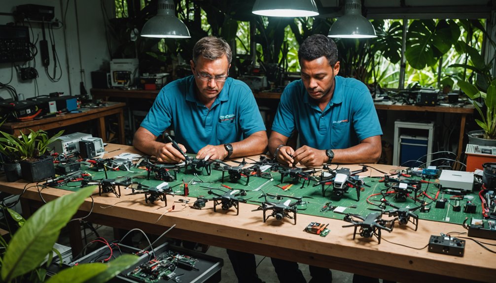 expert fiable en réparation de drones