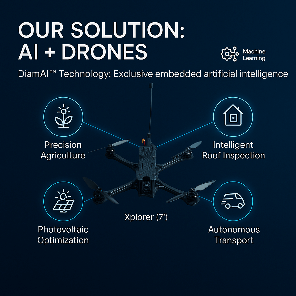 DiamAI Technology - Drone Martinique AI