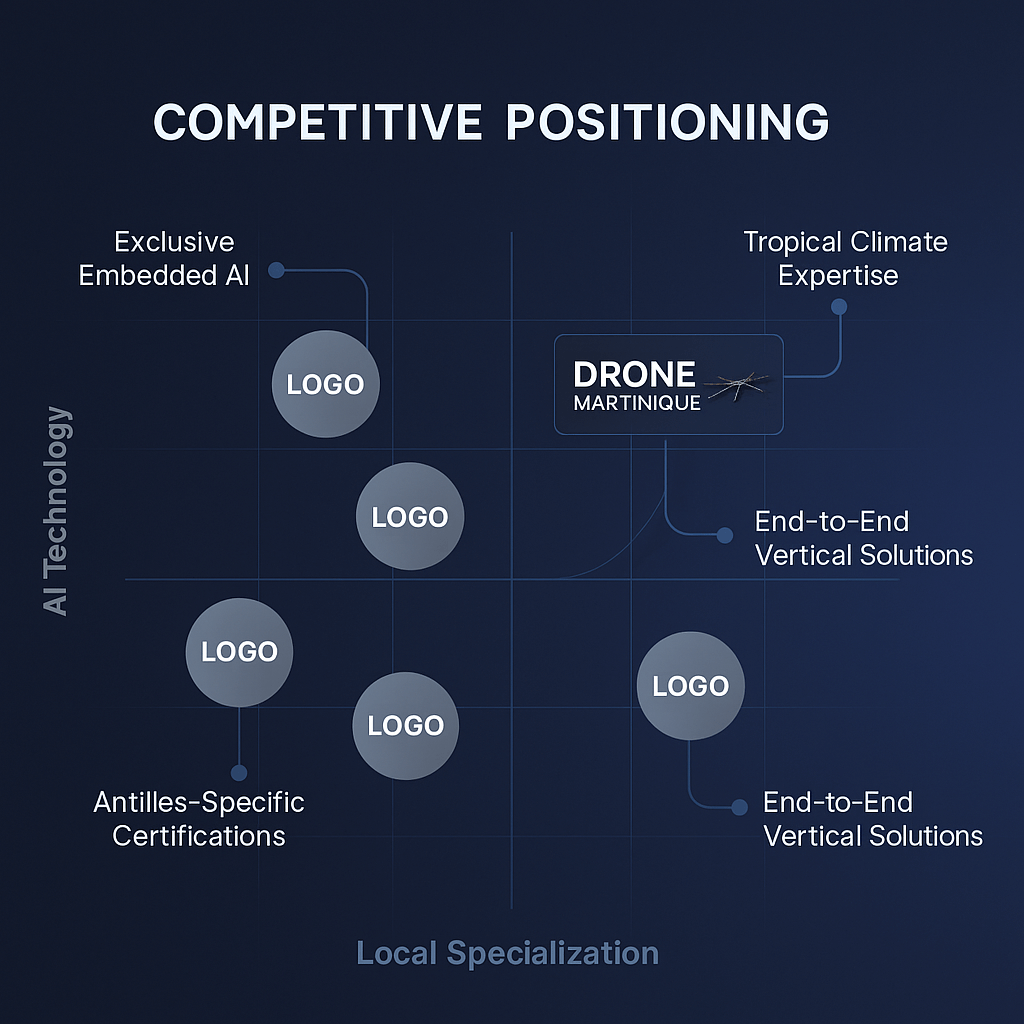 Positioning Matrix - Drone Martinique AI