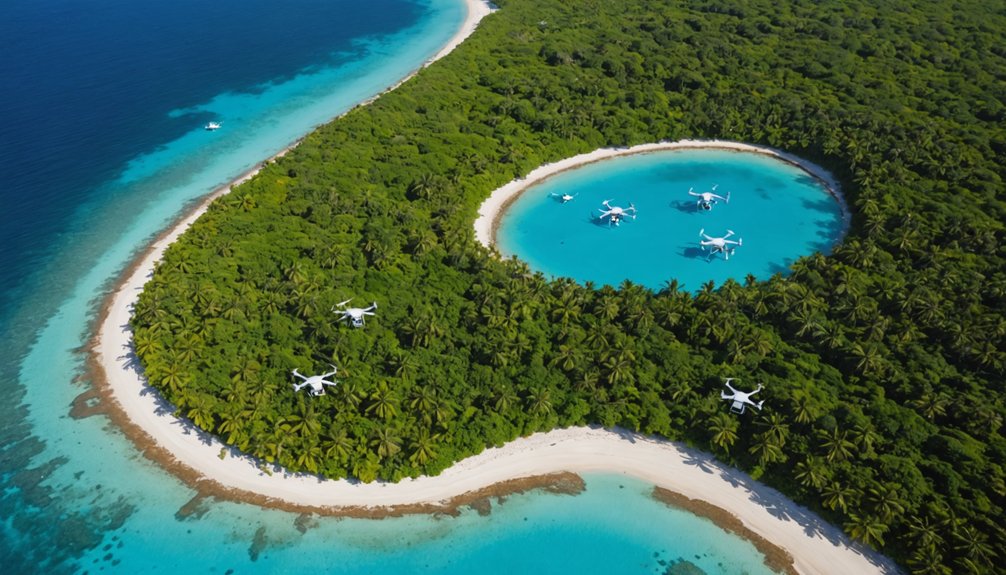 formation spécialisée pour applications de drones caribéens