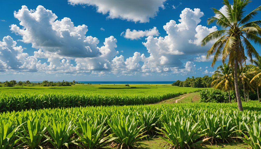 climat tropical avec des saisons humides