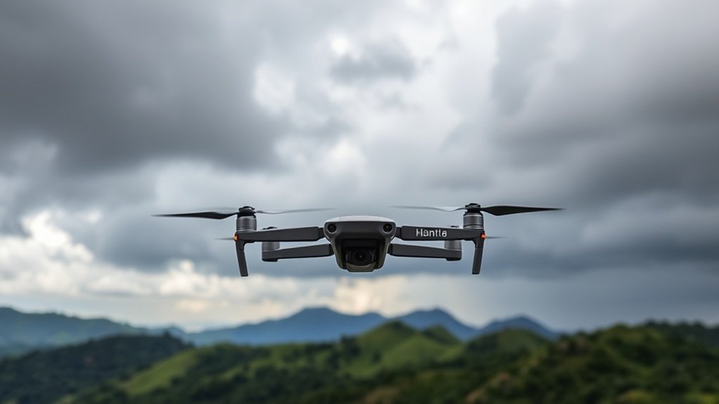L'impact de la météo sur les drones